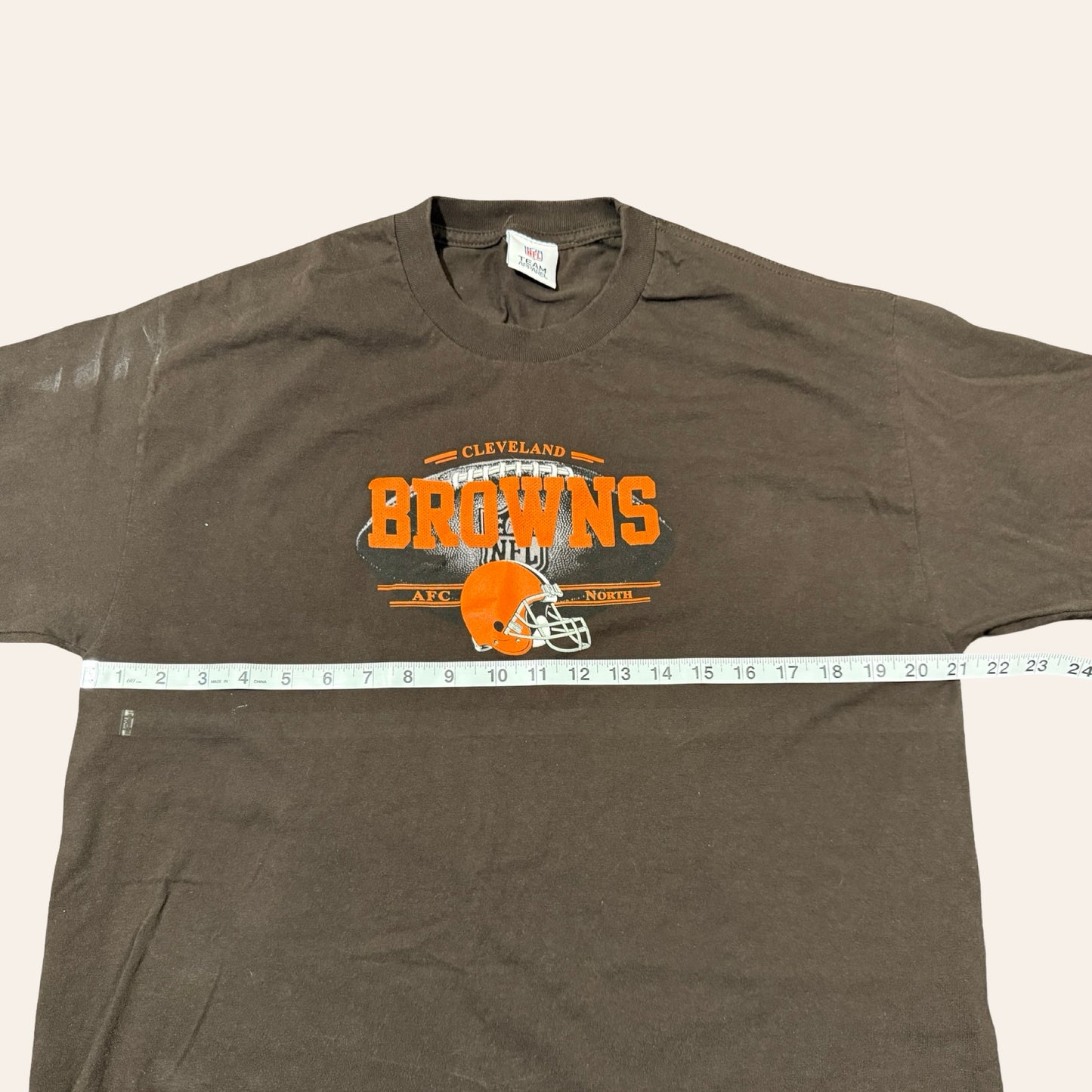 Vintage Browns Tee — Easy Game Day Layer, NFL Team Apparel