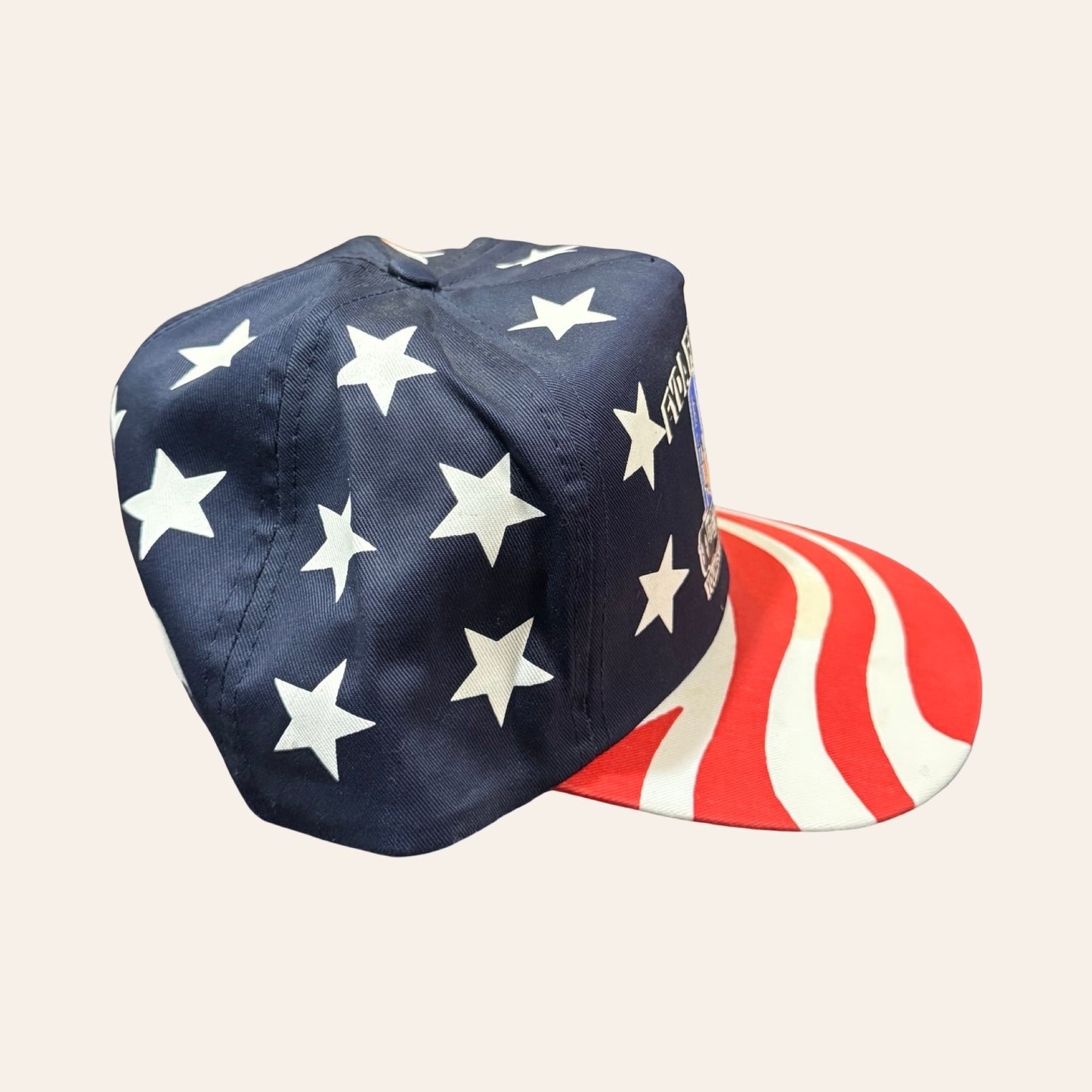 Vintage Snapback Hat — Fyda Freightliner Youngstown, Stars & Stripes USA