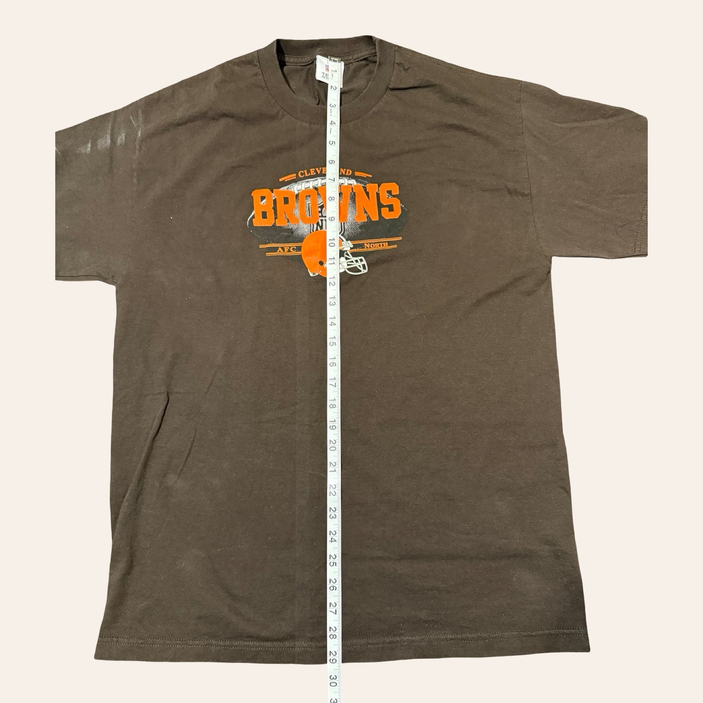 Vintage Browns Tee — Easy Game Day Layer, NFL Team Apparel