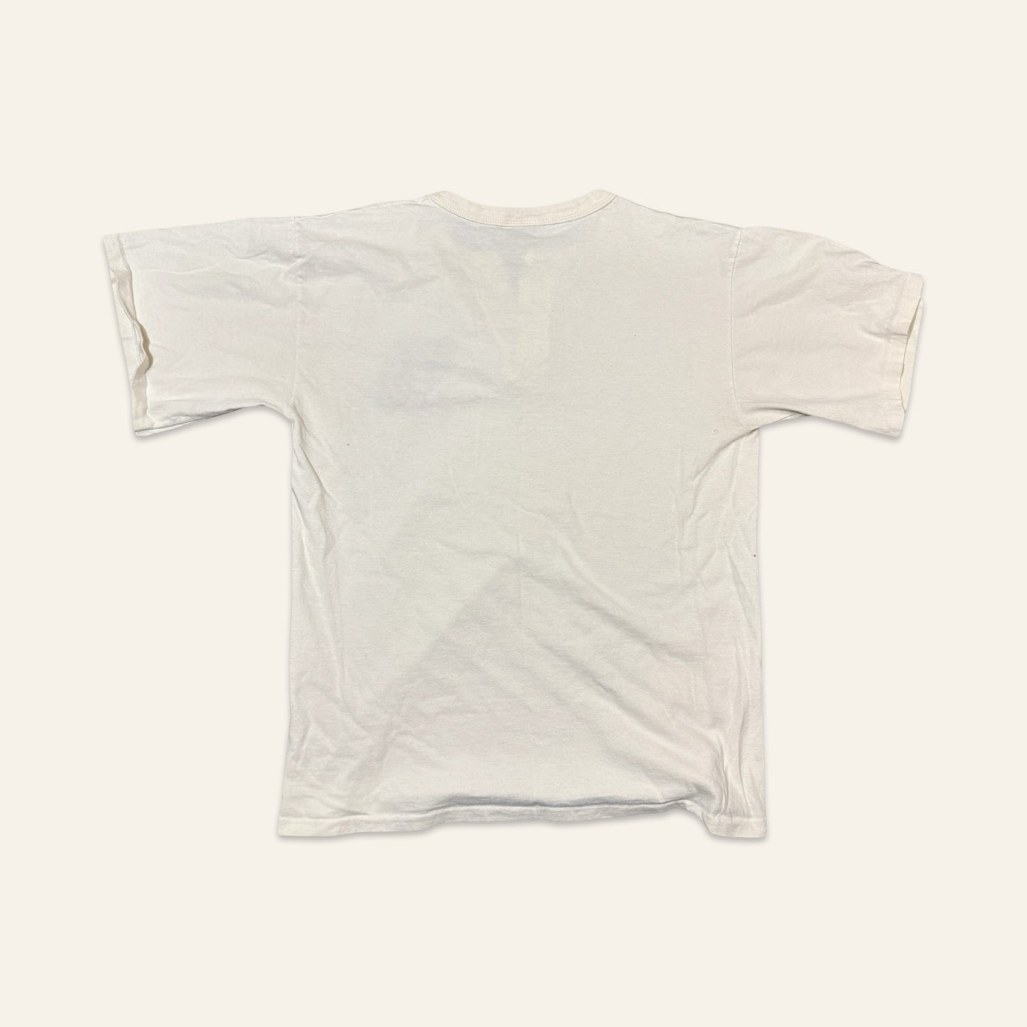 Vintage Cleveland Indians Tee — Embroidered Baseball Graphic, Fan Wear