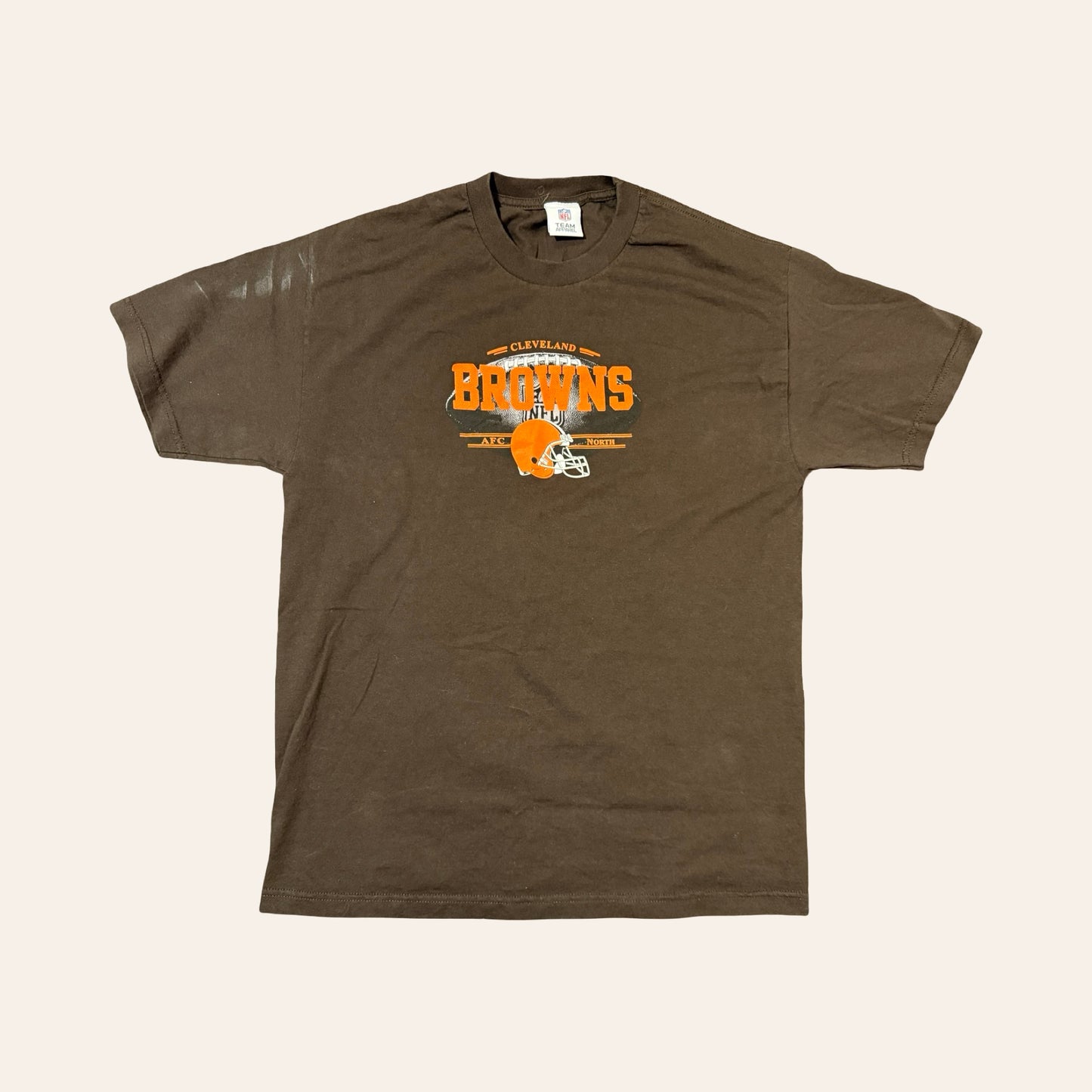Vintage Browns Tee — Easy Game Day Layer, NFL Team Apparel