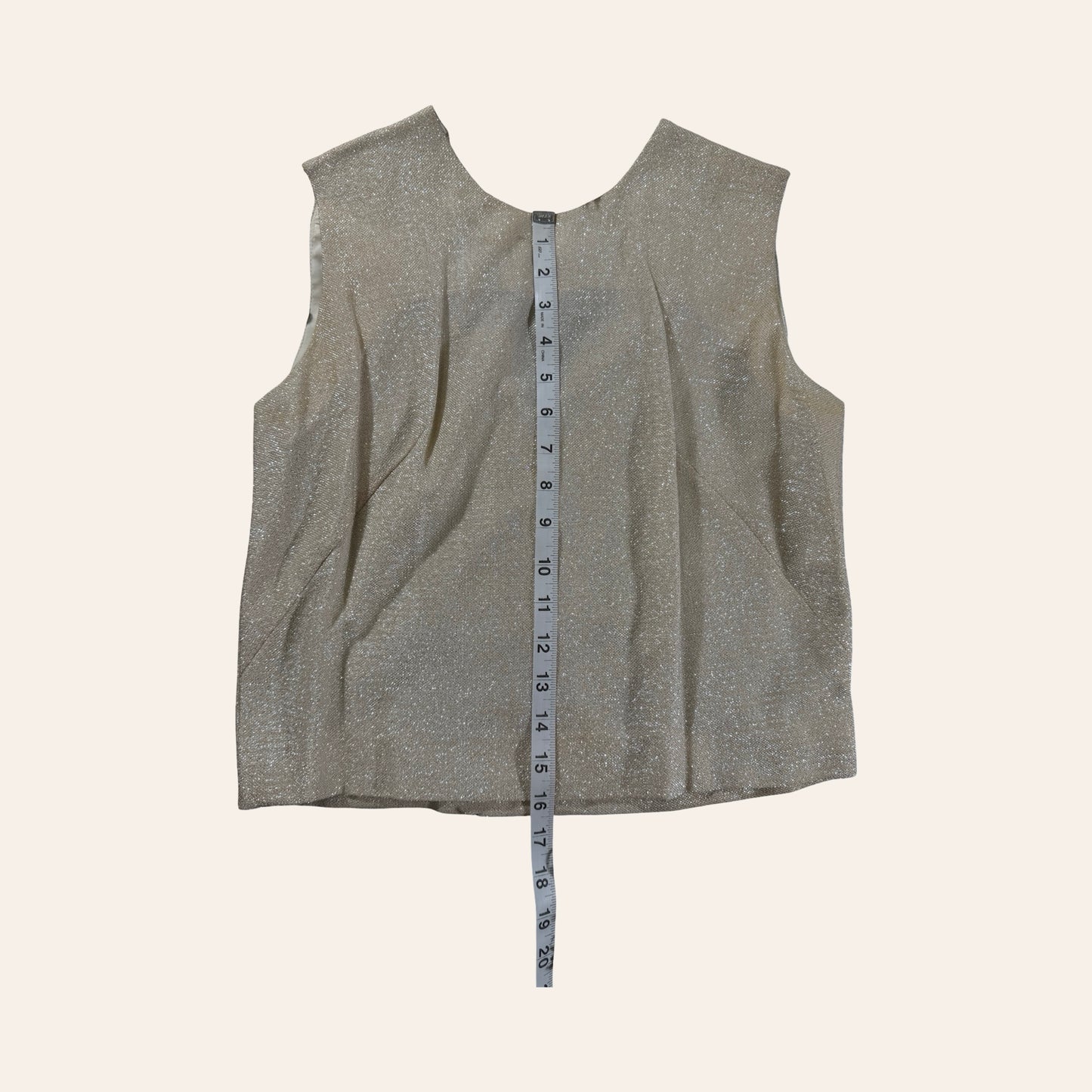 Vintage 60s Junior House 3-Piece Skirt Suit — Metallic Champagne Knit, Mod Glam