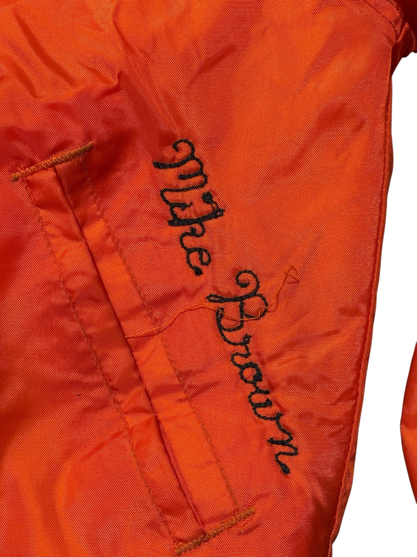 Vintage West Wind Satin Bomber Jacket — Quilted Warmth, Varsity Statement — 1970’s