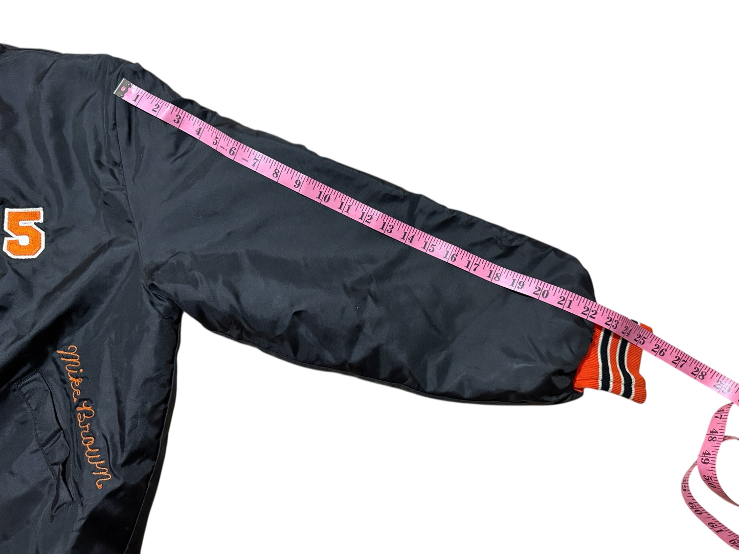 Vintage Letterman Jacket — Cross Country Hoover High — Quilted Warmth, Varsity