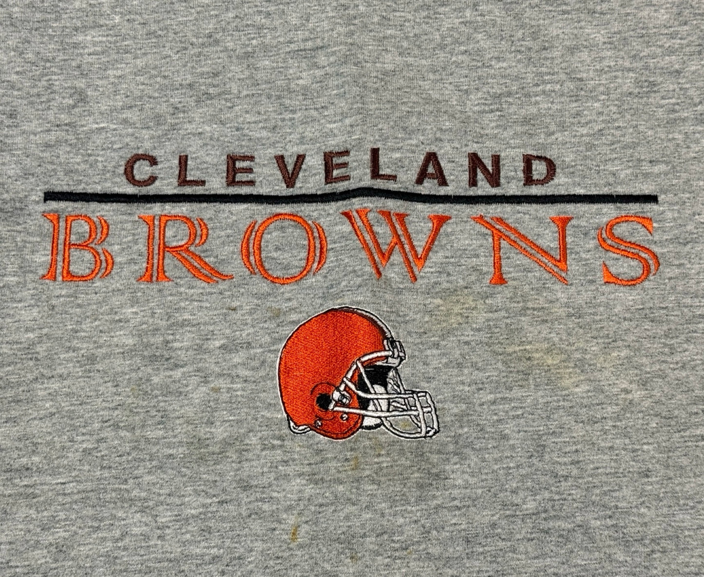 Vintage Cleveland Browns Pro Player Tee — Embroidered Logo, Easy Layer